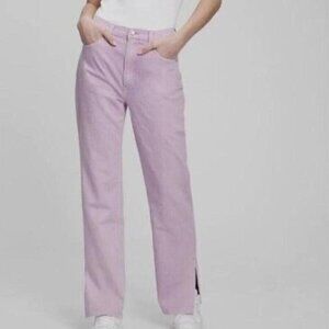 Gap Purple Straight Leg Pants